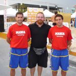 Coimbra (PT) 2011 - Alex y Nacho con Marcos Solis