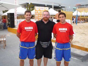 Coimbra (PT) 2011 - Alex y Nacho con Marcos Solis